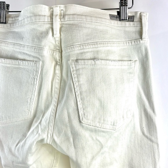 Citizens of Humanity Emerson Distressed Natural Slim Boyfriend Jeans - Picture 7 of 9